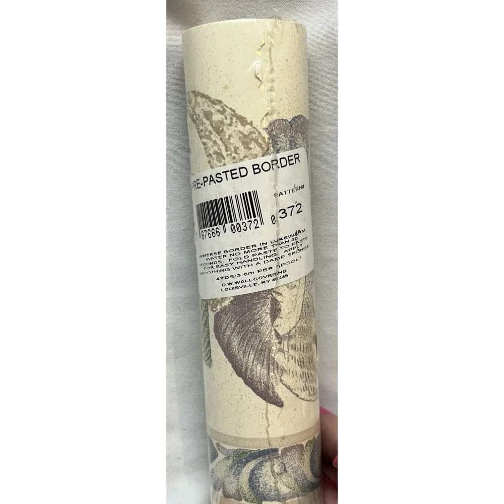 South Sea Island Pre-pasted Wallpaper Border by DW Wallcovering Pattern 372